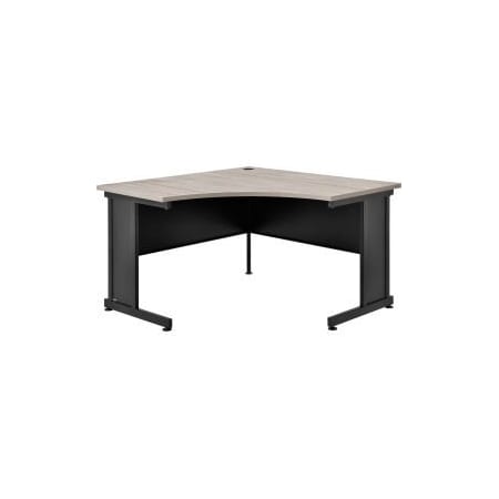 Global Equipment Interion    48"W Corner Desk - Rustic Gray 248993RGY